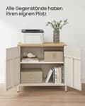 Miniatyrbillede 3 af 7: Rootz Storage Cabinet - Arrangørenhed - Hylderum - Holdbart design - 40 cm x 80 cm x 76 cm