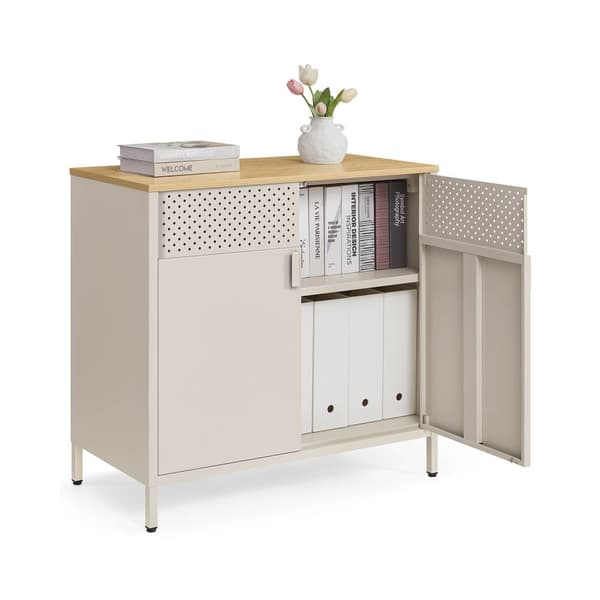 Rootz Storage Cabinet - Arrangørenhed - Hylderum - Holdbart design - 40 cm x 80 cm x 76 cm
