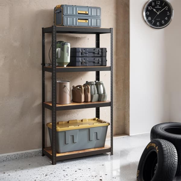 Rootz Stand Shelf - Bookhelf - Warehouse Shelf - Robust & Holdable - 40 cm x 80 cm x 160 cm