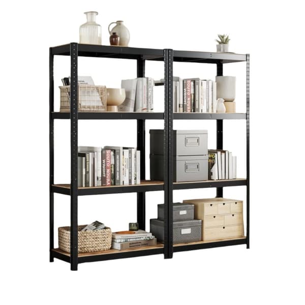 Rootz Stand Shelf - Bookhelf - Warehouse Shelf - Robust & Holdable - 40 cm x 80 cm x 160 cm