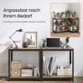 Miniatyrbillede 5 af 6: Rootz Stand Shelf - Boghylde - Lagerhylde - Holdbar opbevaring - 40 x 80 x 160 cm - pulverlakeret stål & MDF