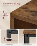 Miniatyrbillede 6 af 7: Sæt med skobænke med skohylde, entretræ med bænk, entremøbler, multifunktionelt, tøjstativer