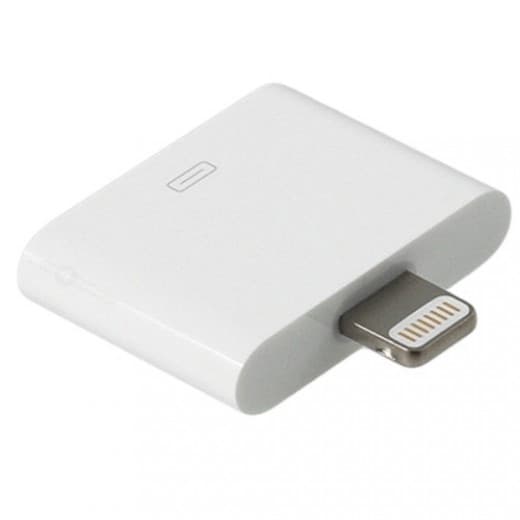 Lightning-kompatibel med 30-stiftsadapter