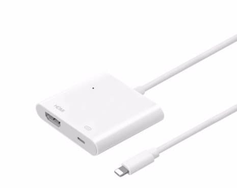 Lightning-kompatibel til HDMI-kabeladapter til iPhone og iPad