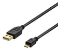 Miniatyrbild 1 av 4: USB 2.0 cable Type A ma - Type Micro B ma, 5-pin, 2m, black