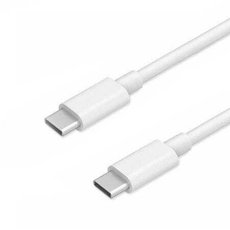 Original Samsung Galaxy USB-C till USB-C Kabel Q.C, EP-DG977 - Vit