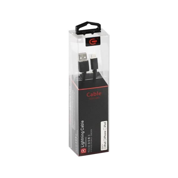 G-SP Laddkabel iPhone/iPad/Airpods MFi 3 meter - Svart