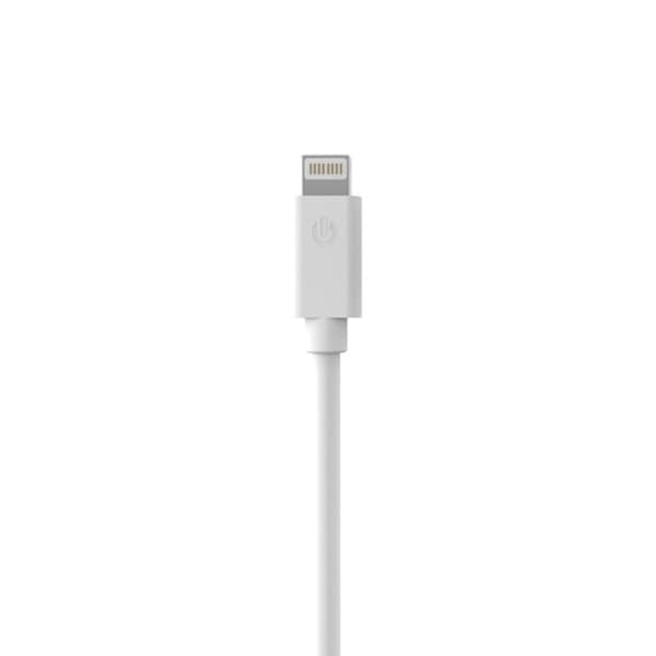 G-SP Laddkabel iPhone/iPad/Airpods MFi 3 meter - Vit