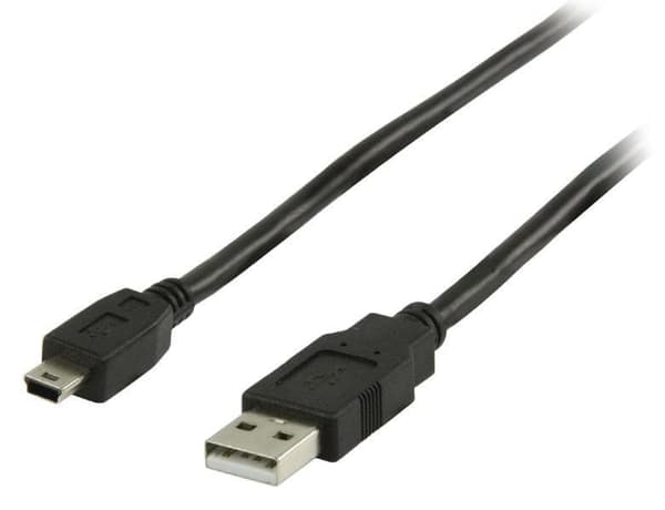 USB 2.0 Kabel A-Hane - Mini B-Hane 3m 3 meter