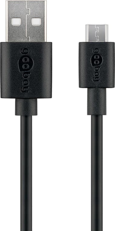 Micro USB lade- og synkroniseringskabel