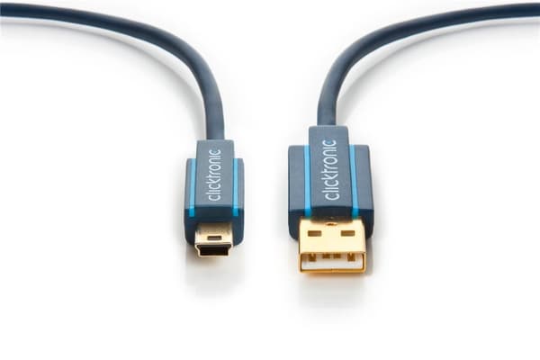 Adapterkabel från USB A till USB Mini B 2.0