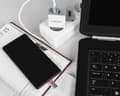 Miniatyrbild 5 av 6: PRATI Laddningskabel Micro USB till USB-A 2.0 - Silver LED 1m