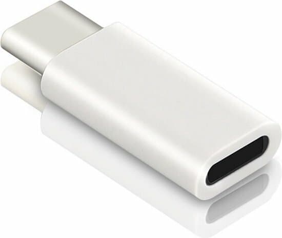 Lightning-kompatibel med USB-C-adapter