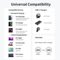 Pikkukuva 2 / 6: NÖRDIC 1m USB 2.0 USB-C–C -kaapeli 2,4A 480Mbps 12W