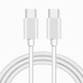 Pikkukuva 1 / 6: NÖRDIC 1m USB 2.0 USB-C–C -kaapeli 2,4A 480Mbps 12W