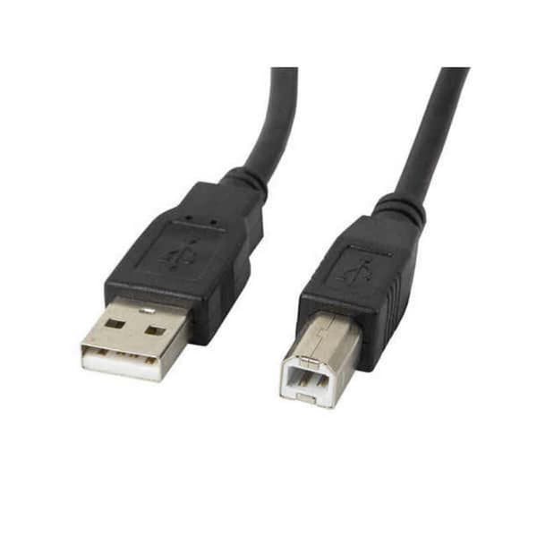 USB 2.0 A til USB B-kabel Lanberg 480 Mb/s Sort - 1,8 m