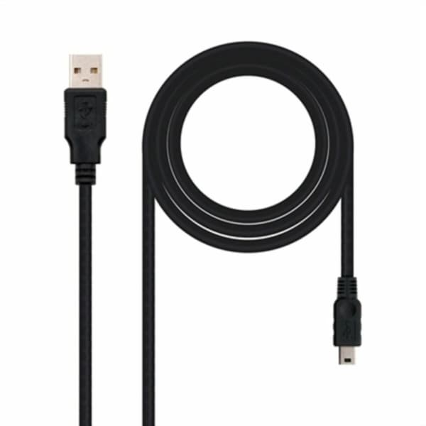 USB C til DisplayPort-adapter NANOCABLE 10.01.0400 Sort 50 cm