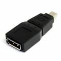 Miniatyrbild 1 av 3: Mini-DisplayPort till DisplayPort-adapter Startech GCMDP2DPMF Svart