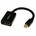 Miniatyrbild 1 av 3: Mini-DisplayPort till DisplayPort-adapter Startech MDP2DPMF6IN          Svart