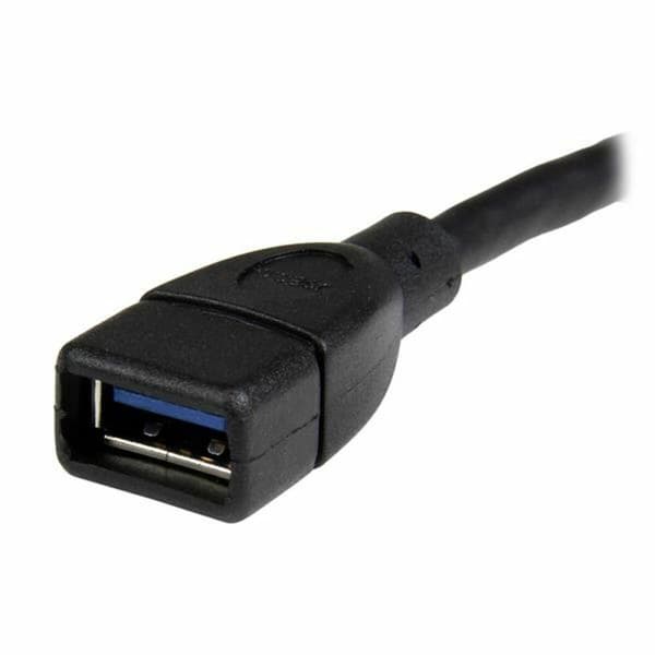USB-kabel Startech USB3EXT6INBK         Svart