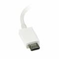 Miniatyrbild 2 av 3: Kabel Micro-USB till USB Startech UUSBOTGW             Vit