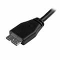 Miniatyrbild 2 av 3: USB-kabel till mikro-USB Startech USB3AUB15CMS         Svart
