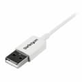 Miniatyrbild 3 av 3: USB-kabel till mikro-USB Startech USBPAUB2MW Vit Gul (4 antal)
