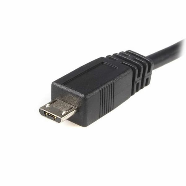 Kabel Micro USB Startech UUSBHAUB3M USB A Micro USB B Svart
