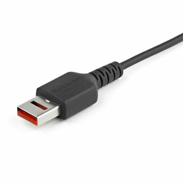 USB-kabel Startech USBSCHAU1M USB A Svart