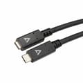 Miniatyrbild 2 av 4: USB-C-kabel V7 9743695000 Svart 2 m