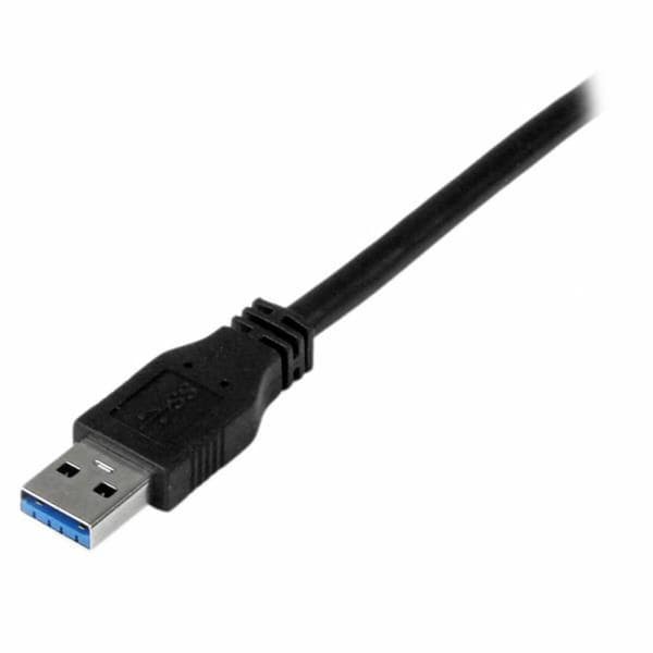 USB A - USB B kaapeli Startech USB3CAB1M Musta