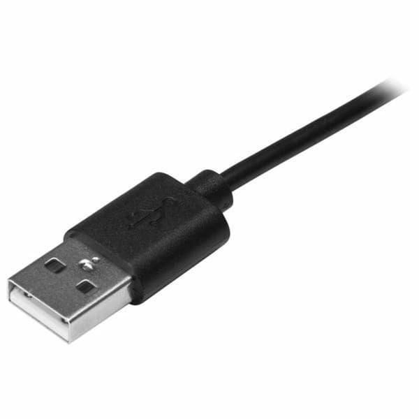 USB A - USB C kaapeli Startech USB2AC50CM           0,5 m Musta