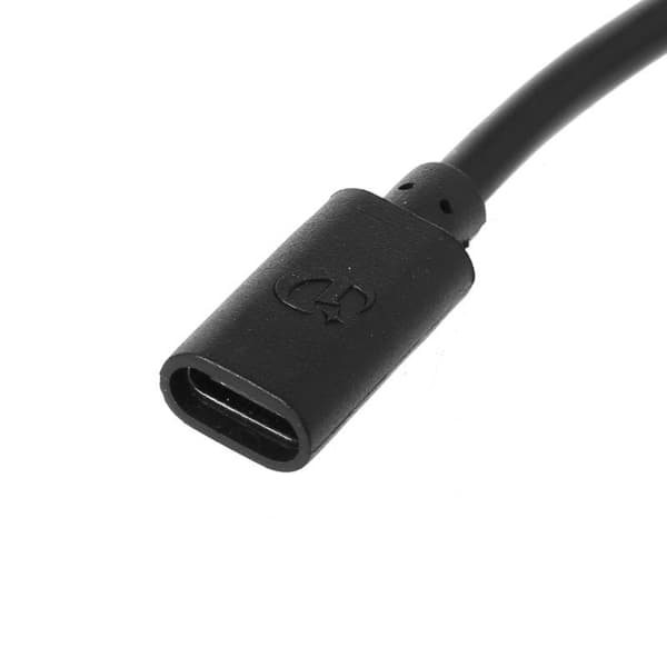 Kabel med On-off Funktion Typ USB C Hane till Hona C för Raspberry Pi 4 och Android m.fl.