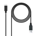 Miniatyrbilde 2 av 3: USB A til USB C Kabel NANOCABLE 10.01.4002 2 m Svart