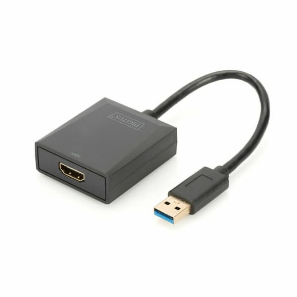 Adapter HDMI USB Digitus Svart