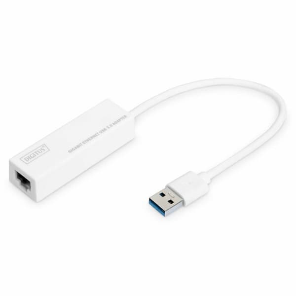 Ethernet til USB-adapter Digitus DN-3023 Hvid