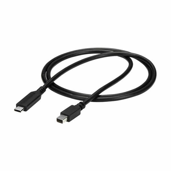 USB C till Mini DisplayPort Adapter Startech CDP2MDPMM1MB Svart 1 m
