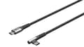 Pikkukuva 3 / 9: USB-C™–USB-C™ tekstiilikaapeli metalliliittimillä (avaruudenharmaa/hopea), 90°, m