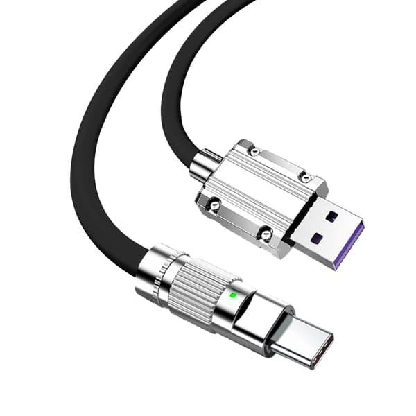 Android Micro USB-kabel Ladekabel 120W Hurtig opladning og datasynkronisering 480 Mbps