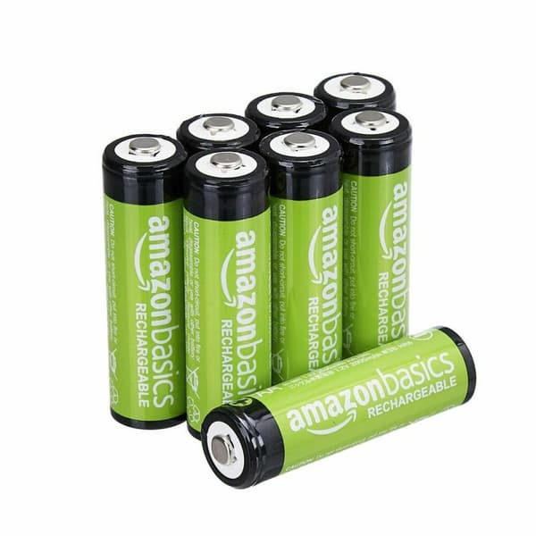 BRUGT Genopladelige batterier HR-3UTG-AMZN (8P) AA 1,2 V (Refurbished A+)