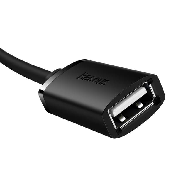 Baseus USB 2.0 Förlängningskabel 50cm - Svart