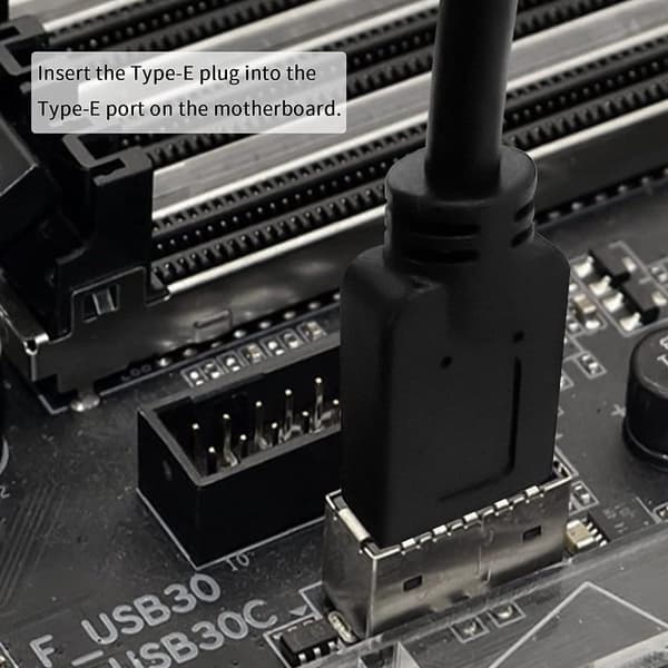 NÖRDIC Type E - USB-C litteä kaapeli 50 cm
