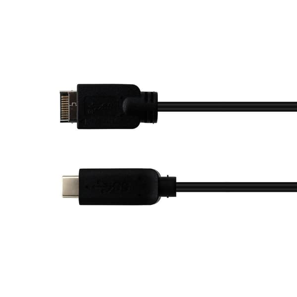 NÖRDIC Type E - USB-C litteä kaapeli 50 cm