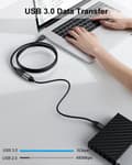 Pikkukuva 3 / 6: NÖRDIC USB 3.0 tyyppi A jatkojohto 2m