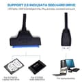 Miniatyrbild 3 av 4: SATA-kablar SUNSEATON USB 3.0 till SATA-omvandlare USB till adapter USB 3.0 till SATA III till SATA III-kabel för 191506