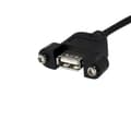 Miniatyrbild 1 av 2: USB-kabel Startech USBPNLAFHD3 Svart 90 cm