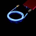 Miniatyrbillede 4 af 6: USB A til Lightning Light-Up 1,2m MFI Shock