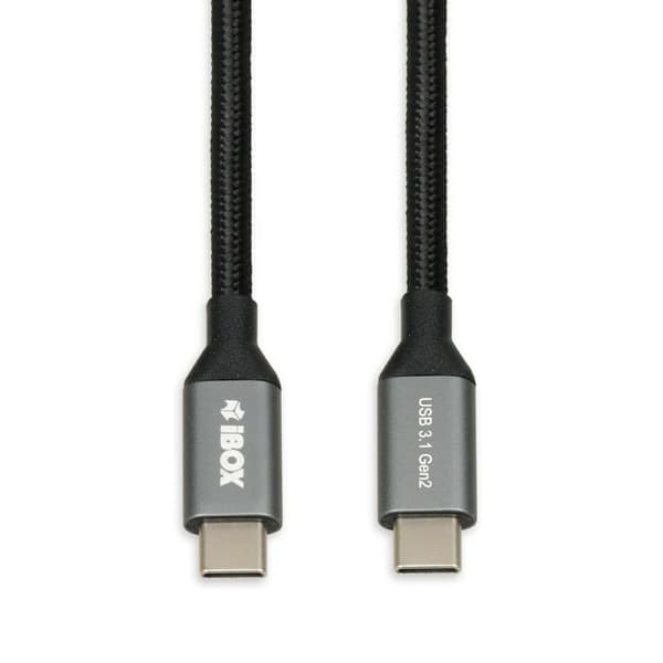 Kabel USB C Ibox IKUMTC31G2 Svart 0,5 m