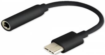 SAVIO USB Type 3.1 C (M) – Jack 3.5mm (F) Audio adapter Black AK-35/B