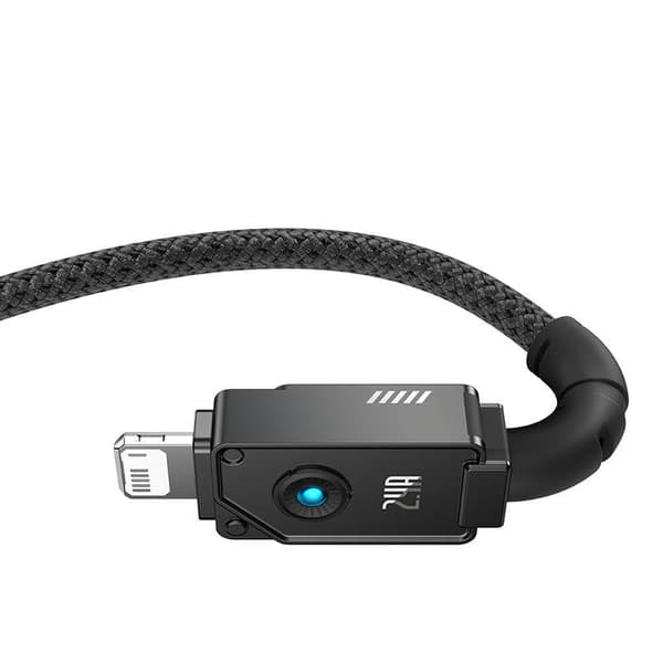 Baseus Unbreakable USB A to iP cable 2 m 5V-2.4A Black